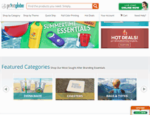 Tablet Screenshot of printglobe.com
